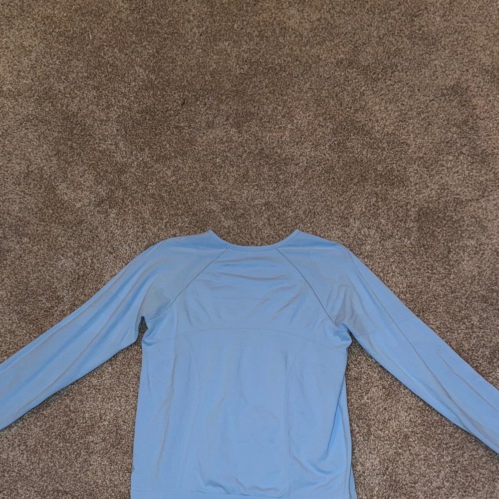 Light Blue Long Sleeve Top